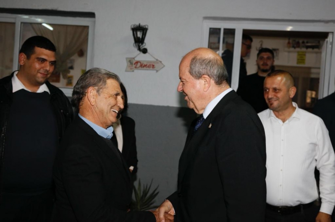Cumhurbaşkanı Ersin Tatar, Lefke İlçesi muhtarları ile bir araya geldi