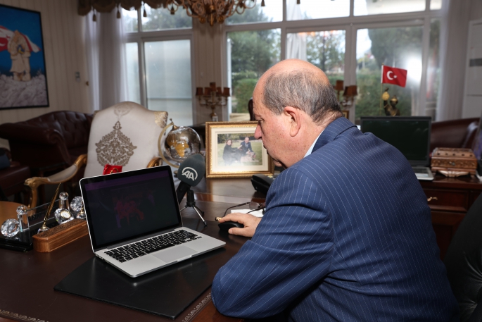 Cumhurbaşkanı Tatar, AA'nın "Yılın Kareleri" oylamasına katıldı