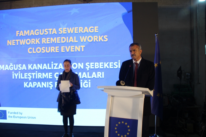 Gazimağusa Belediye Başkanı Uluçay: “Yapılan kanalizasyonun şehrimiz için çok önemli olduğunun bilincindeyiz”