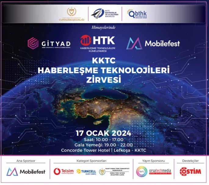 Haberleşme Teknolojileri Zirvesi 17 Ocak’ta düzenlenecek