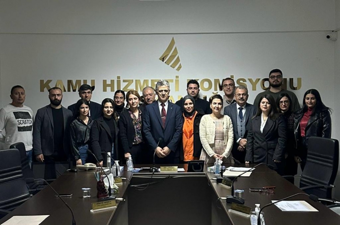 Kamu Yeterlik Sınavlarında ilk üç dereceyi alanlara üstün başarı belgesi verildi