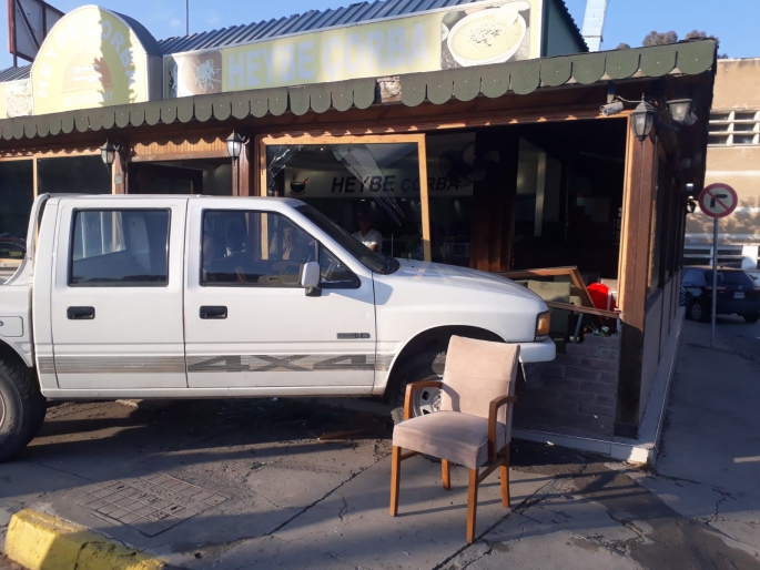 Lefkoşa’da trafik kazası: 1 yaralı