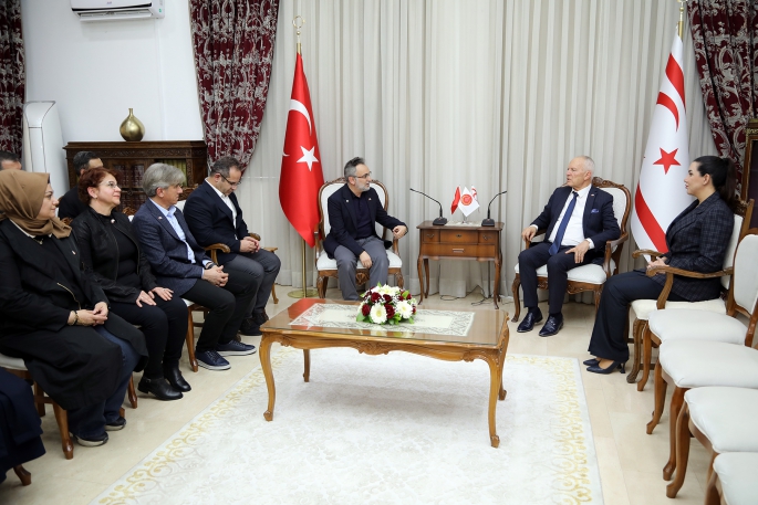 Meclis Başkanı Töre, Konya Selçuk Üniversitesi heyetini kabul etti