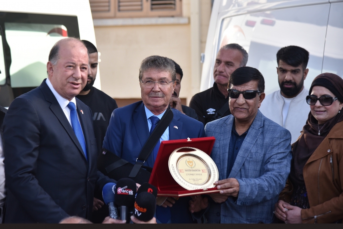 China Bazaar’dan Sağlık Bakanlığına 2 ambulans ve tekerlekli sandalye bağışı