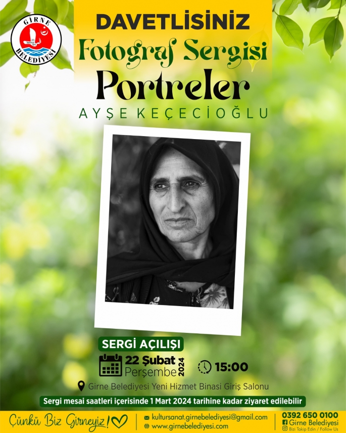 Keçecioğlu eserleri Girne Belediyesinde sergilenecek