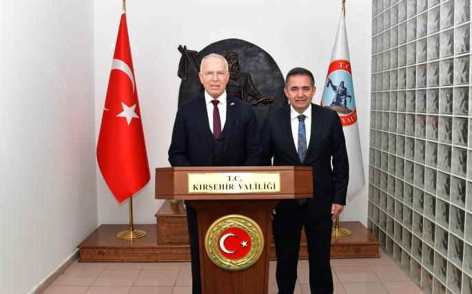 Meclisi Başkanı Töre’den Kırşehir Valiliğine ziyaret