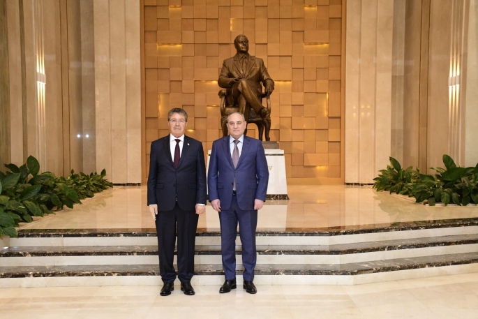 Yeni Azerbaycan Partisi Başkan Yardımcısı Tahir Budagov KKTC'de...Başbakan Üstel: “KKTC- Azerbaycan ilişkileri hızla gelişiyor “