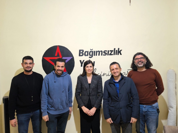 AKEL, Bağımsızlık Yolu'nu ziyaret etti