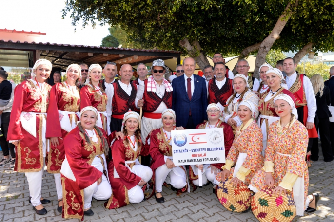 Cumhurbaşkanı Ersin Tatar, Karşıyaka Taş Armudu (ahlat) Festivali’ne katıldı