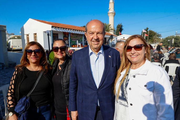 Cumhurbaşkanı Ersin Tatar ve eşi Sibel Tatar, 17. Avtepe Medoş Lalesi Festivali’ne katıldı