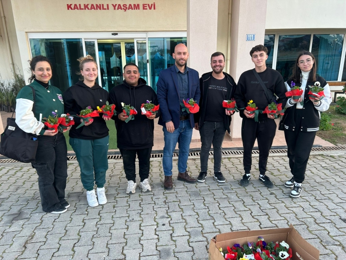 CTP Gençlik Örgütü heyeti Kalkanlı Yaşam Evi’ni ziyaret etti