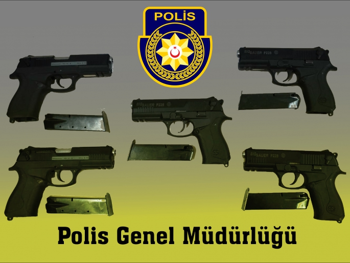 Gazimağusa’da tabanca ve şarjör bulundu