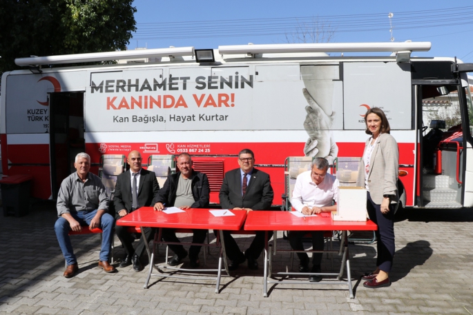 Maliye Bakanlığında kan bağışı kampanyası düzenlendi