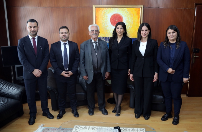Meclis Başkan Vekili Özdenefe, Barolar Birliğine bağlı Taşınmaz Mal Komisyonu Komitesi heyetini kabul etti