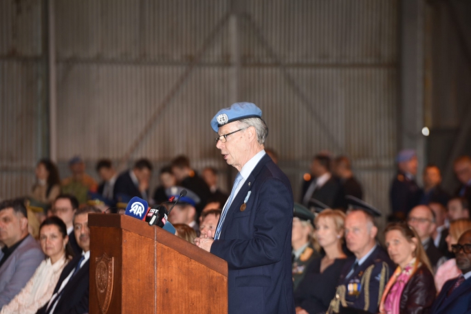 UNFICYP adadaki 60’ıncı yılı münasebetiyle ara bölgede tören düzenledi