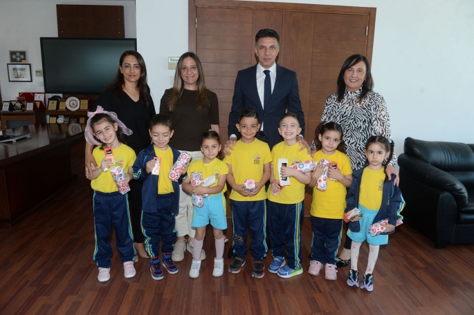 Gönyeli-Alayköy Belediyesi’nde koltuk bir günlüğüne çocukların