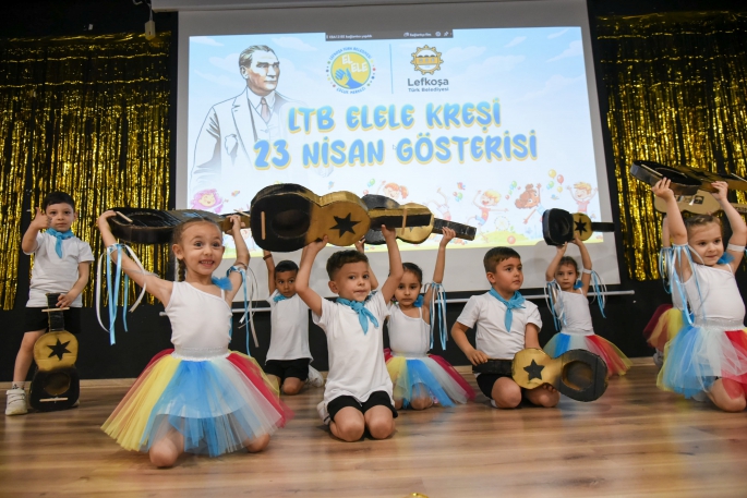 LTB El Ele Çocuk Merkezi çocukları 23 Nisan Ulusal Egemenlik ve Çocuk Bayramı’nı kutladı