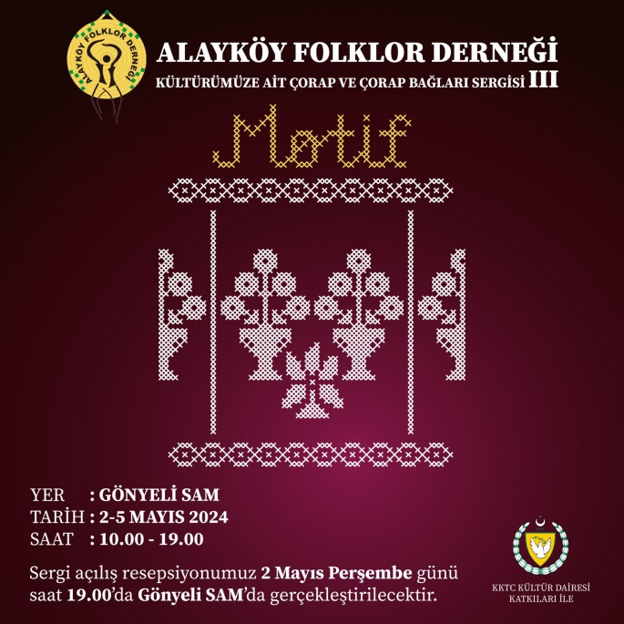"Motif Kültürümüze Ait Çorap ve Çorap Bağları III” sergisi 2 Mayıs’ta açılıyor