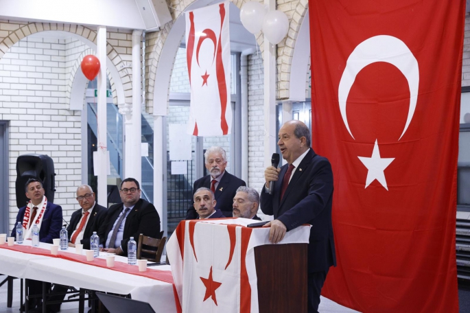 Cumhurbaşkanı Tatar:"Her Kıbrıslı Türkün kalbi birlikte atıyor”