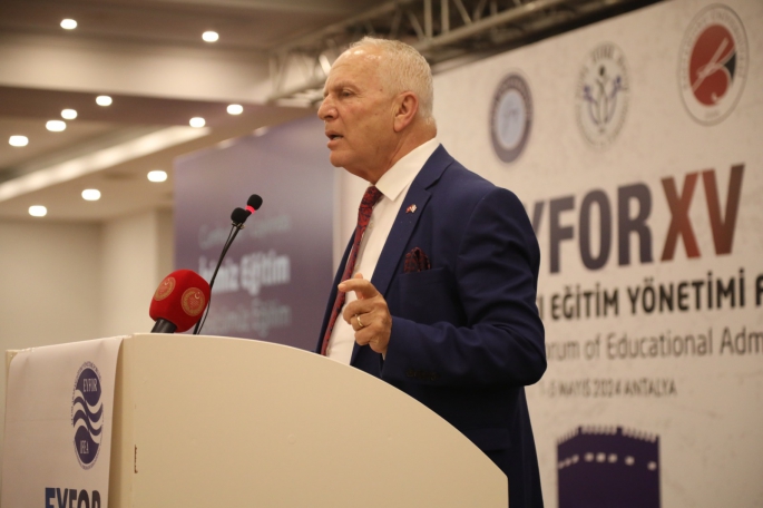 Meclis Başkanı Töre, 15’inci Uluslararası Eğitim Yönetimi Forumu’na (EYFOR) katıldı