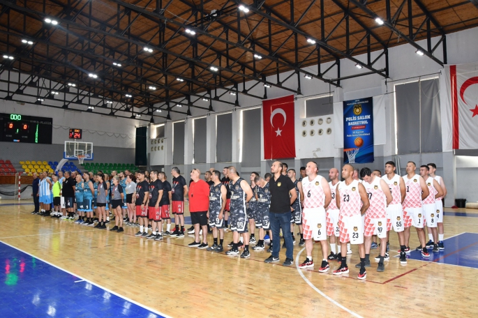 5’İNCİ POLİS BASKETBOL TURNUVASI BUGÜN BAŞLADI...