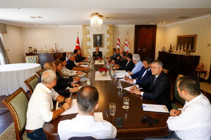 Cumhurbaşkanlığı'nda istişare toplantısı yapıldı