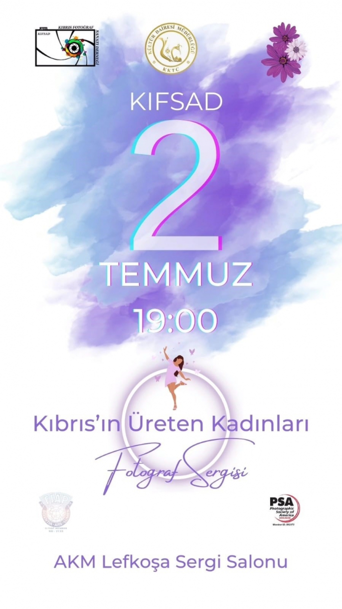 KIFSAD’ın “Kıbrıs’ın Üreten Kadınları” sergisi 2 Temmuz’da Lefkoşa AKM’de