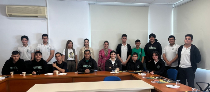 Sedat Simavi Endüstri Meslek Lisesi öğrencileri DAÜ'yü ziyaret etti