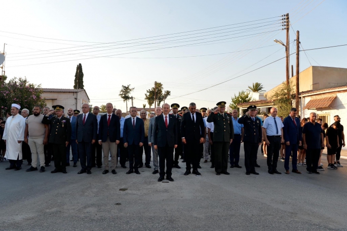 12 TEMMUZ 1958 İNÖNÜ ŞEHİTLERİ ANILDI.