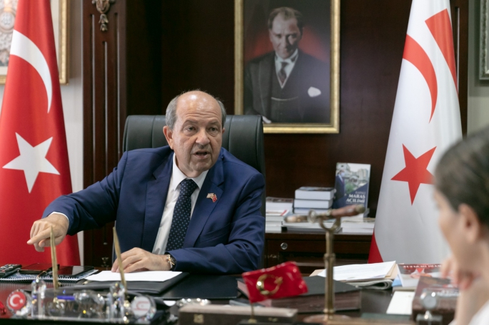 Cumhurbaşkanı Tatar: Barış Harekatı sayesinde, Kıbrıslı Türkler kendi devletlerinin çatısı altında onurlu bir yaşam sürüyor