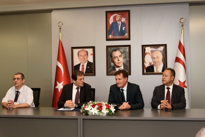 Ercan'a meteorolojik hava gözlem sistemi kuruldu