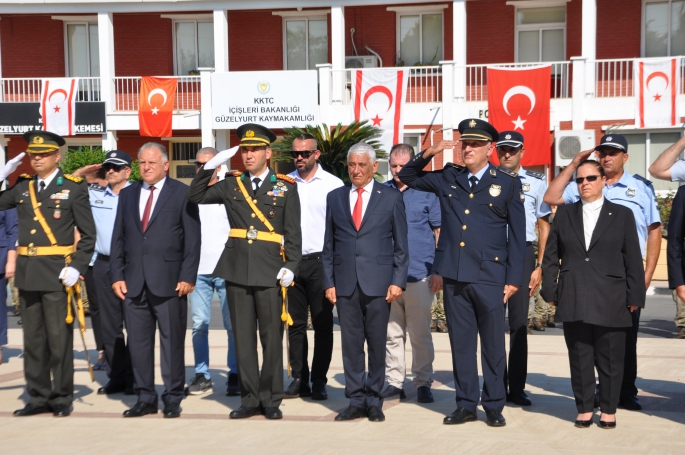 Güzelyurt’ta 20 Temmuz Barış ve Özgürlük Bayramı Töreni…