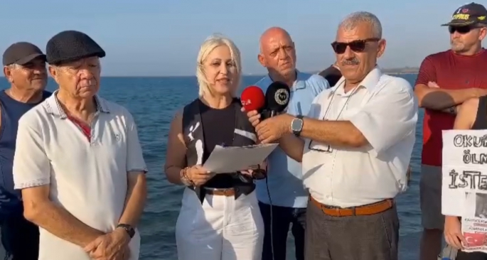 Lefke Sivil Toplum Örgütleri Platformu Gemikonağı’nda eylem düzenledi