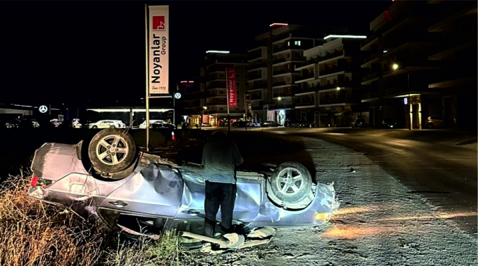 3 trafik kazası... 2 yaralı, 1 tutuklu