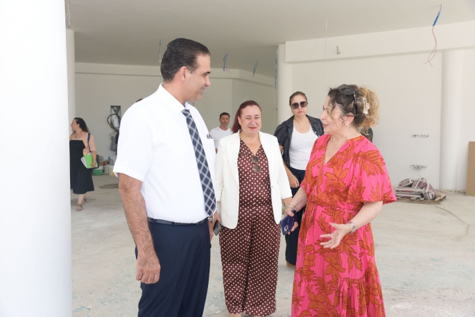 Gardiyanoğlu, Sevgi Evi Projesi’nin inşaatında incelemelerde bulundu