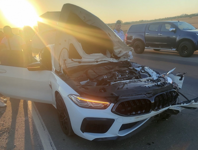 Lefkoşa-Güzelyurt ana yolunda trafik kazası