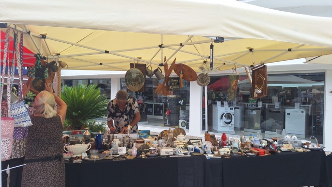 4. Vintage & Antika Pazarı, Girne Arkın Group Fest24 kapsamında dün gerçekleştirildi