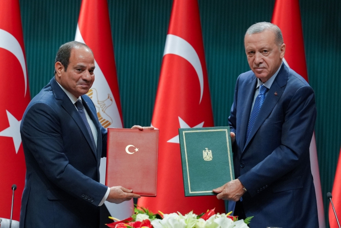 Erdoğan:“Türkiye ve Mısır'ın bölgesel barış ve istikrara katkıları hayati önemdedir”