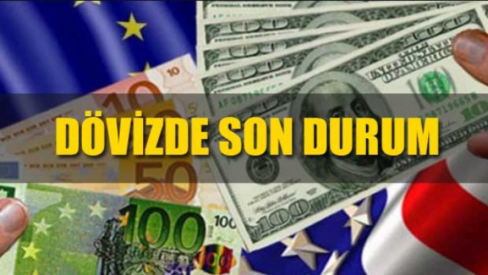 Euro 38,05, Sterlin 45,04, dolar ise 34,20 liradan işlem görüyor