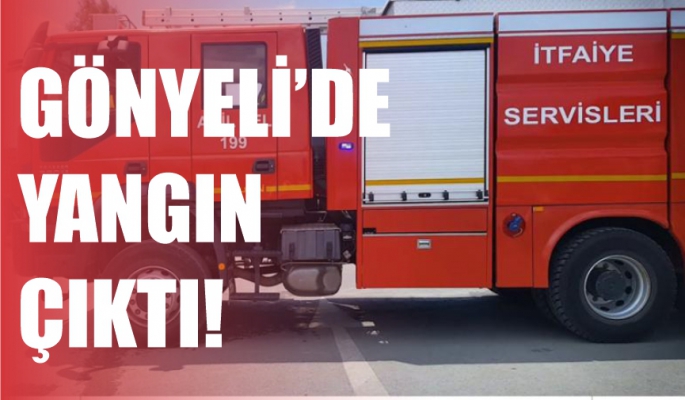 Gönyeli’de klima kısa devre yaptı, yangın çıktı