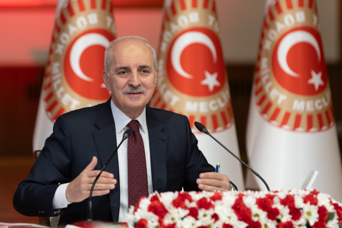 Kurtulmuş:"Kıbrıs Türk toplumunu yok sayarak Kıbrıs konusunun artık çözülmeyeceği aşikardır”