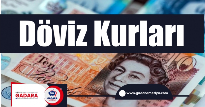 Sterlin 44,80 TL, dolar 34,17 TL, euro 37,75 TL'den işlem görüyor