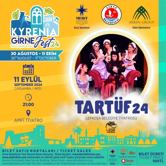"Tartüf 24" oyunu sahnelecek