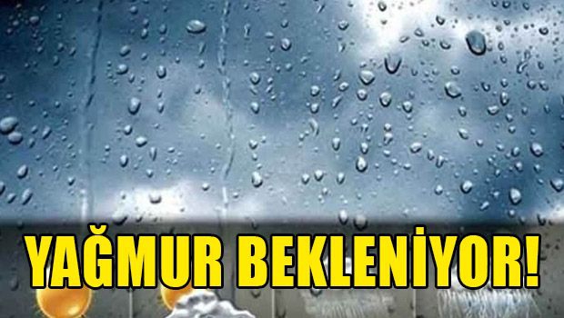 Yağmur bekleniyor
