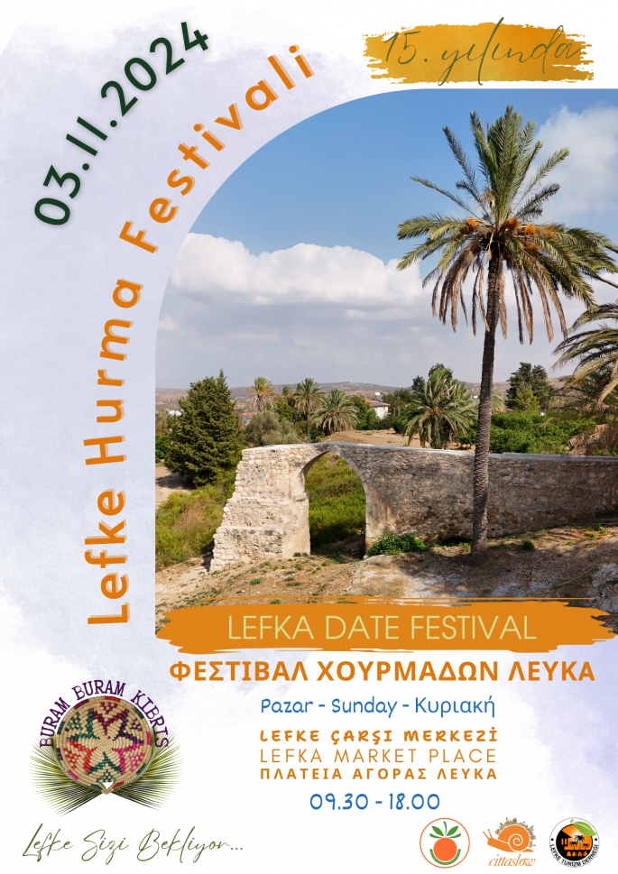 15’inci Lefke Hurma Festival 3 Kasım’da yapılıyor