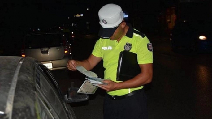 362 sürücü rapor, 30 araç trafikten men edildi