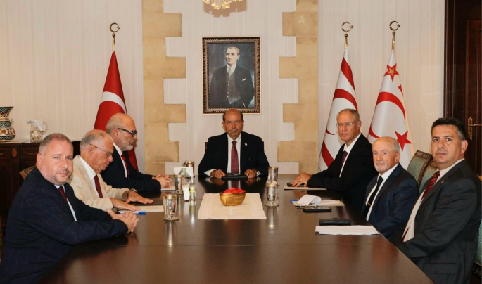 Cumhurbaşkanı Tatar New York'ta yapılacak üçlü yemek öncesi istişarelerini sürdürüyor