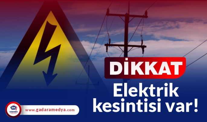 Gazimağusa'da bazı köylere yarın 6 saat süreyle elektrik verilemeyecek