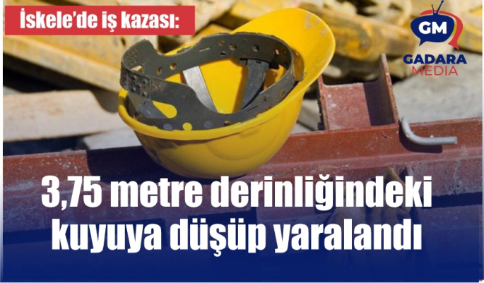 İskele’de iş kazası