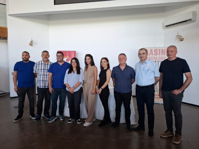 Kıbrıs Türk Gazeteciler Birliği'nde yeni yönetim belirlendi
